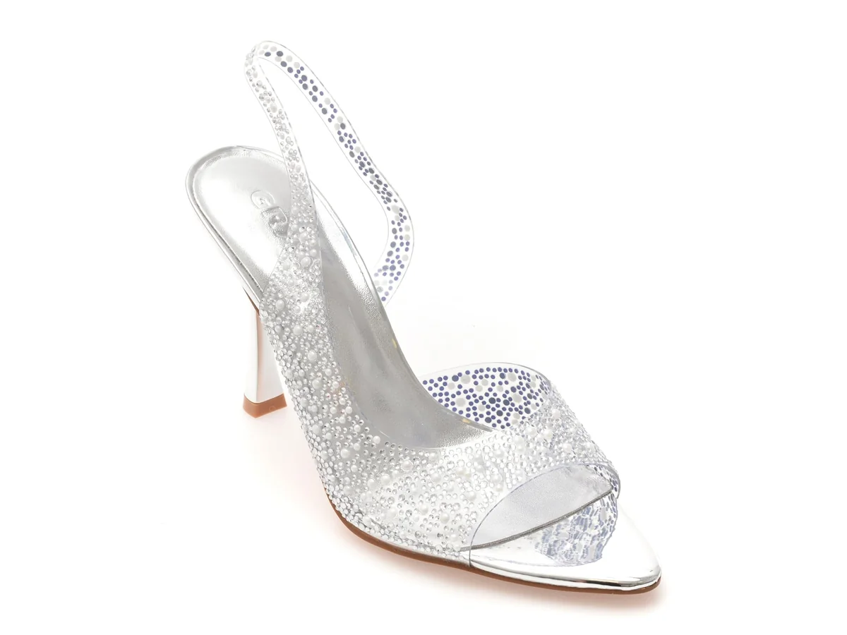 Sandale Gryxx Argintii, 2797, Din PVC