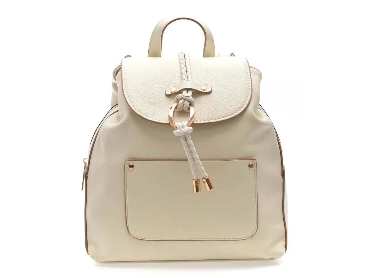 Rucsac Gryxx Bej, 1533, Din Piele Ecologica