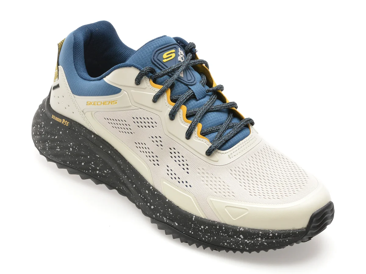 Pantofi Sport Skechers Bej, Bounder Rse, Din Material Textil