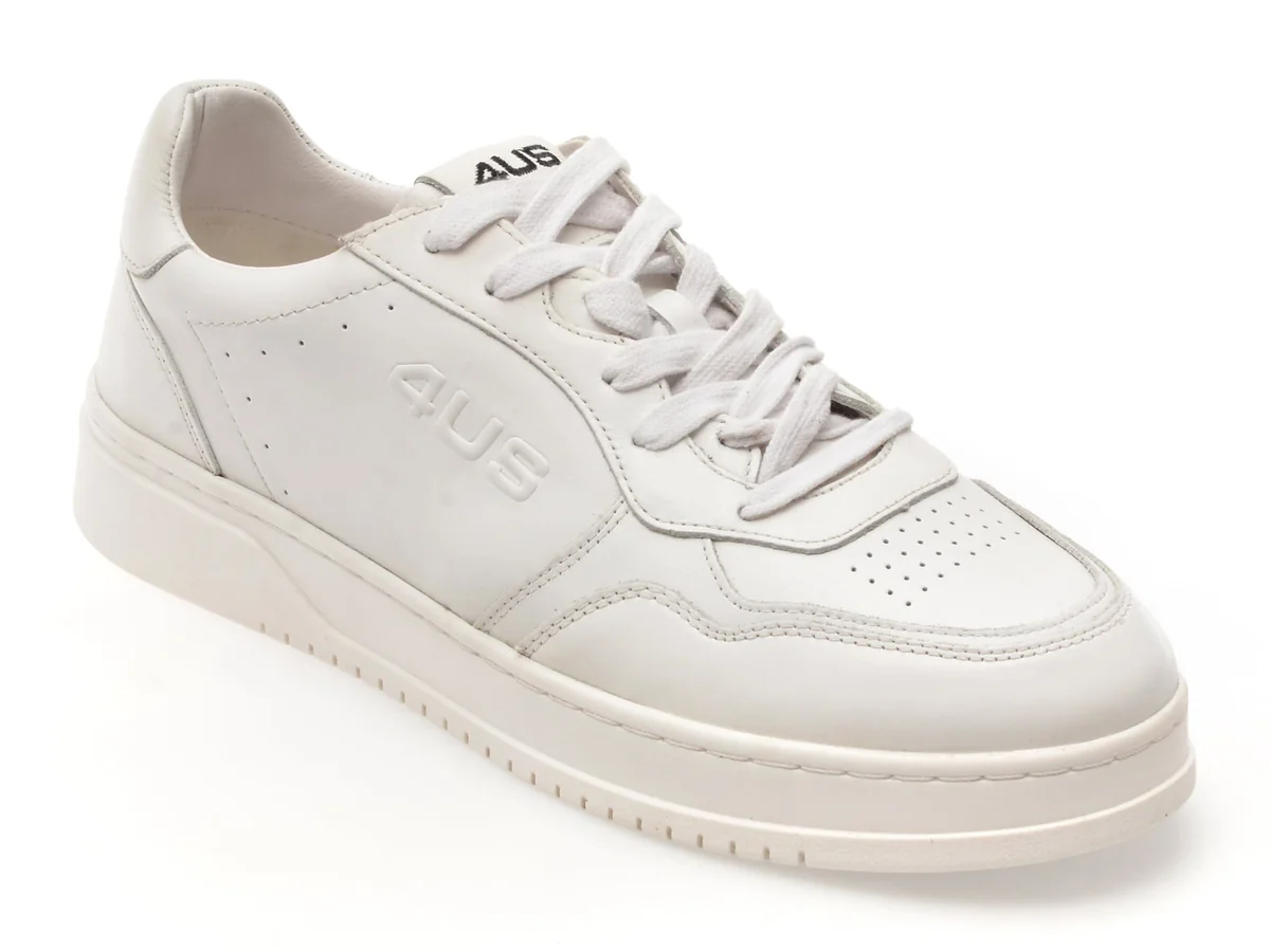 Pantofi Sport 4Us Albi, Arons 100, Din Piele Naturală