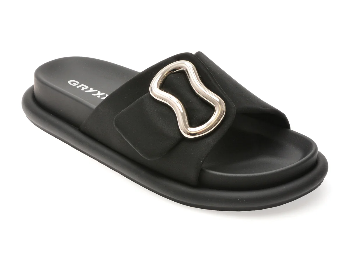 Papuci Gryxx Negri L1029 Din Material Textil