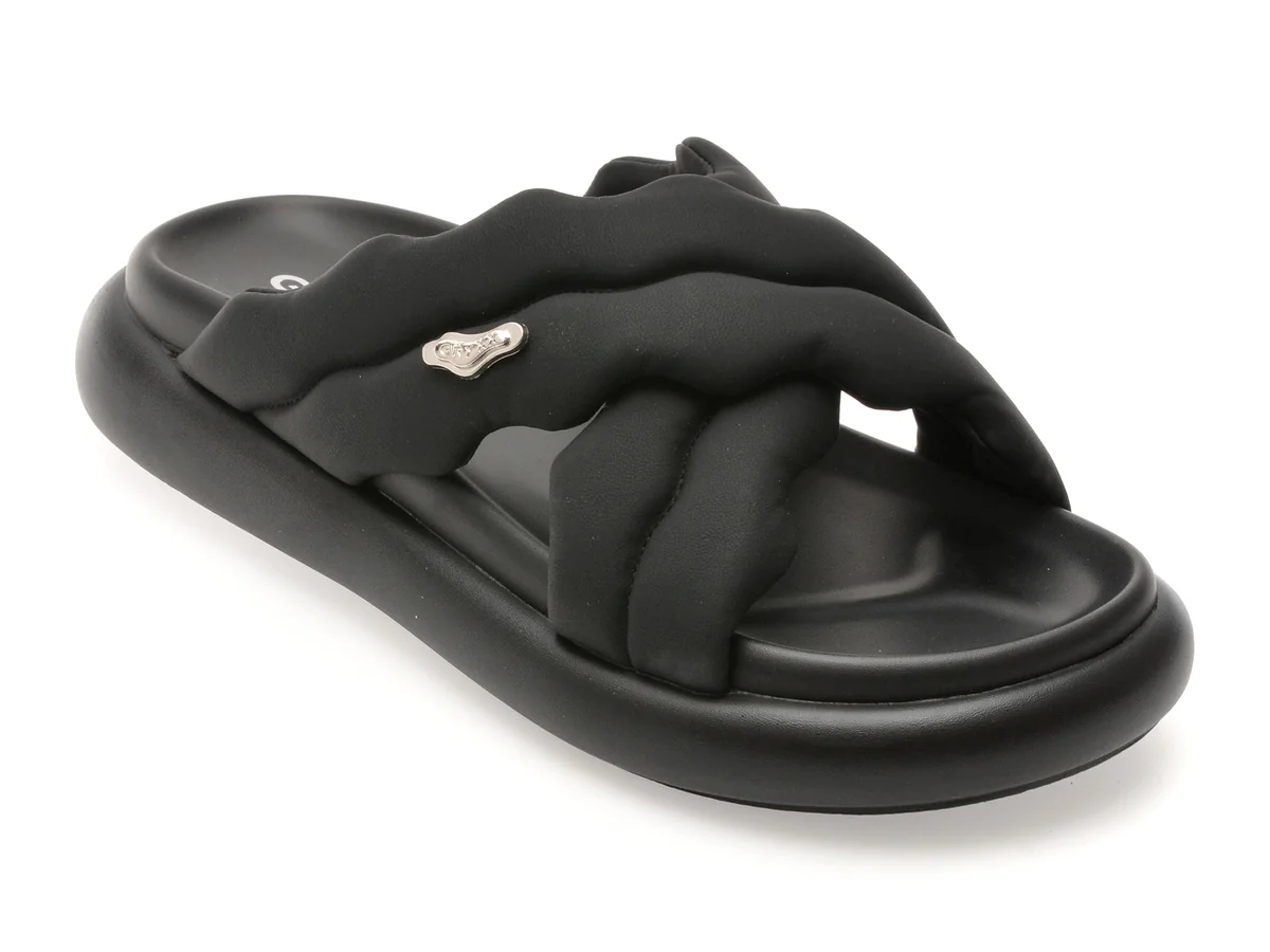 Papuci Gryxx Negri L282K Din Piele Ecologica