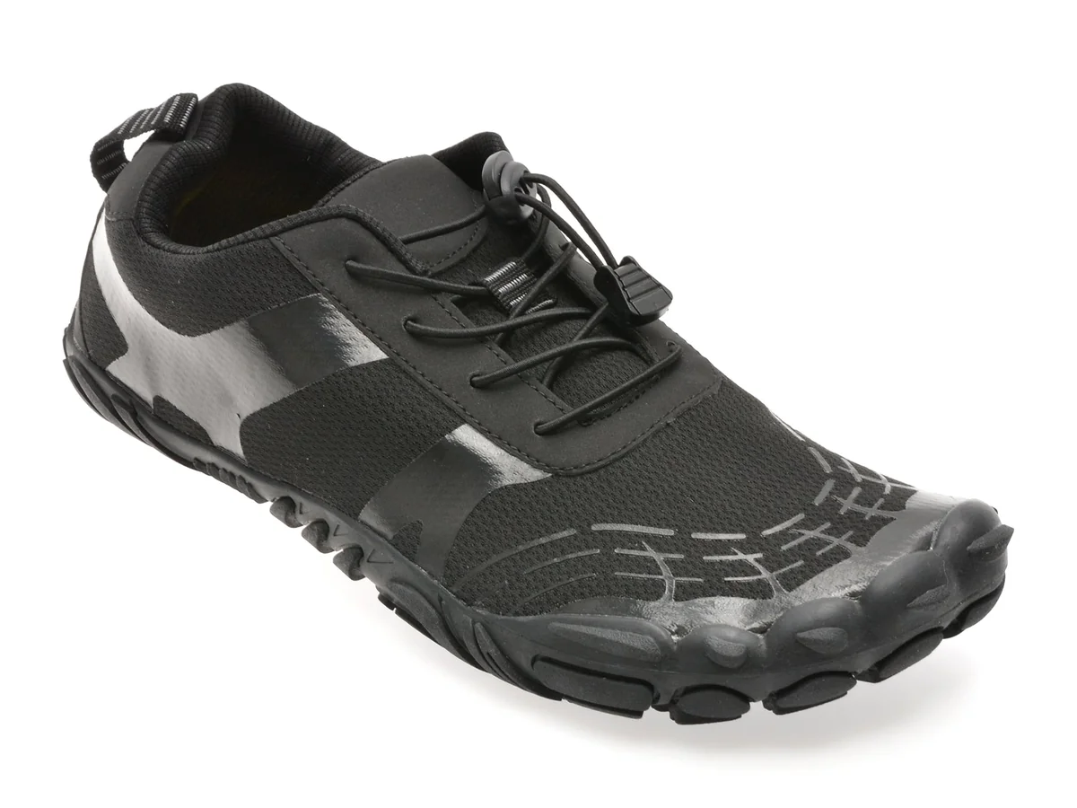 Pantofi Sport Gryxx Negri, A823, Din Material Textil
