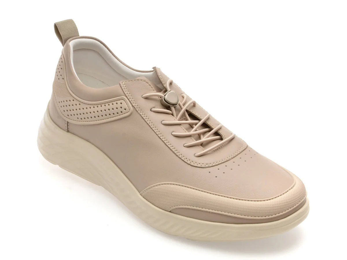 Pantofi Sport Gryxx Bej, R3881, Din Piele Naturala