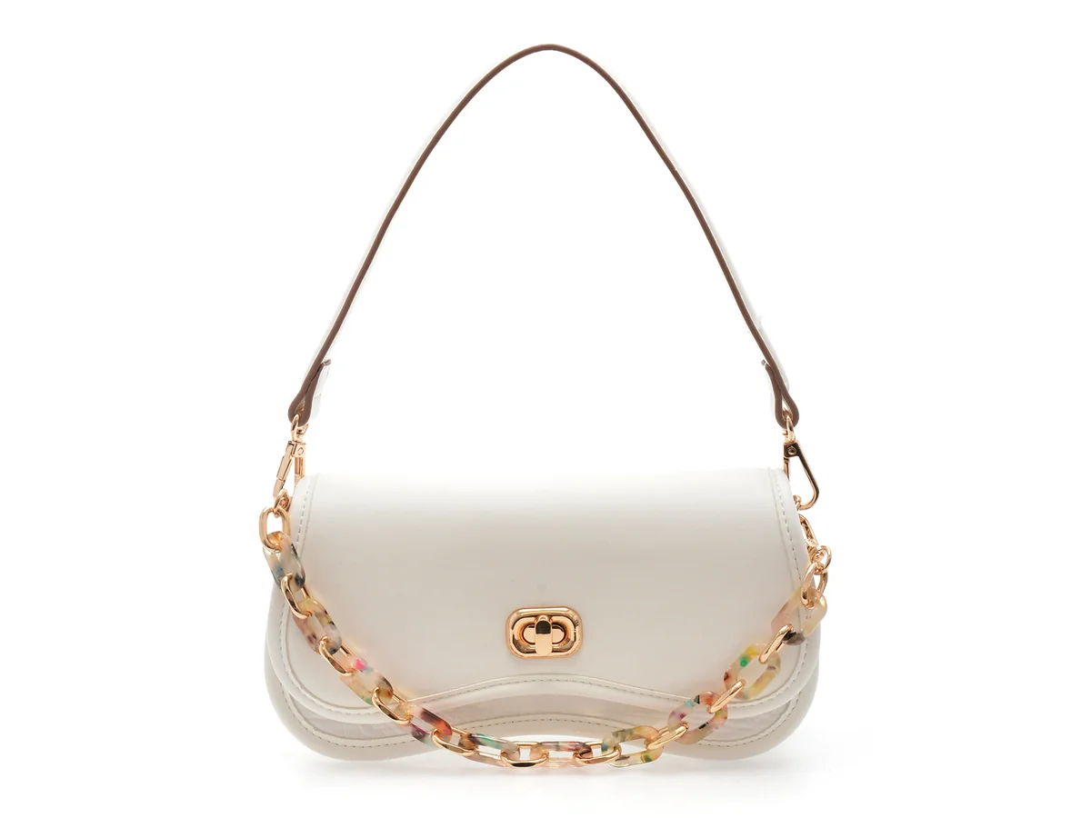 Geanta Aldo Alb, Clapperton 100, Din Piele Ecologică