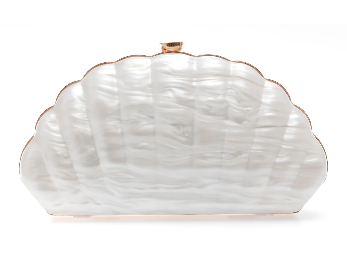 Geanta Aldo Albă, Sheshell 110, Din PVC