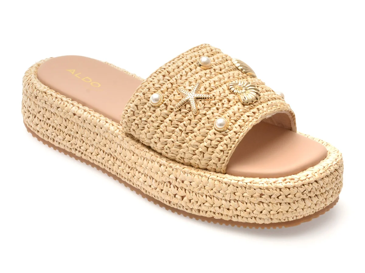 Papuci Aldo Bej, Corallo 101, Din Material Textil