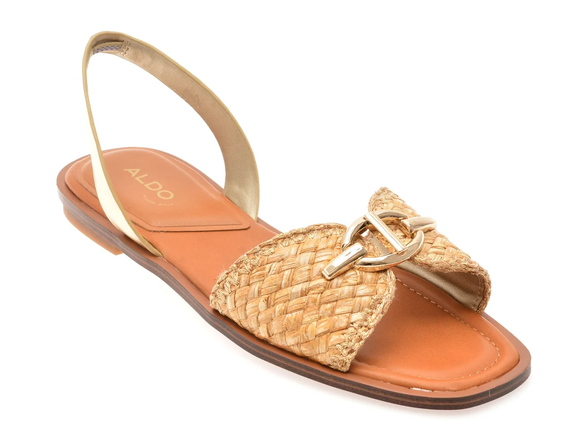 Sandale Aldo Aurii Goassi 710 Din Material Textil