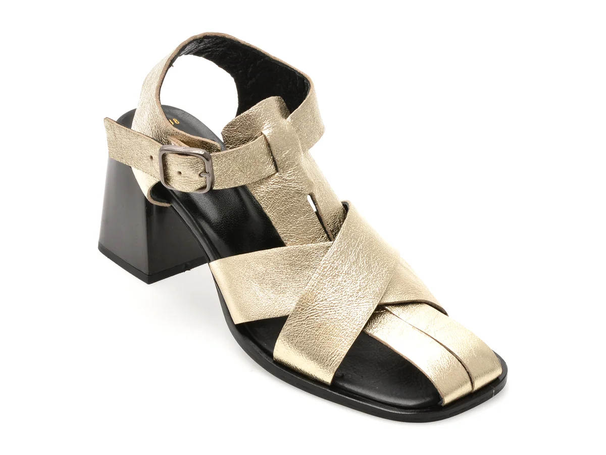 Sandale Epica Aurii 3352 Din Piele Naturala