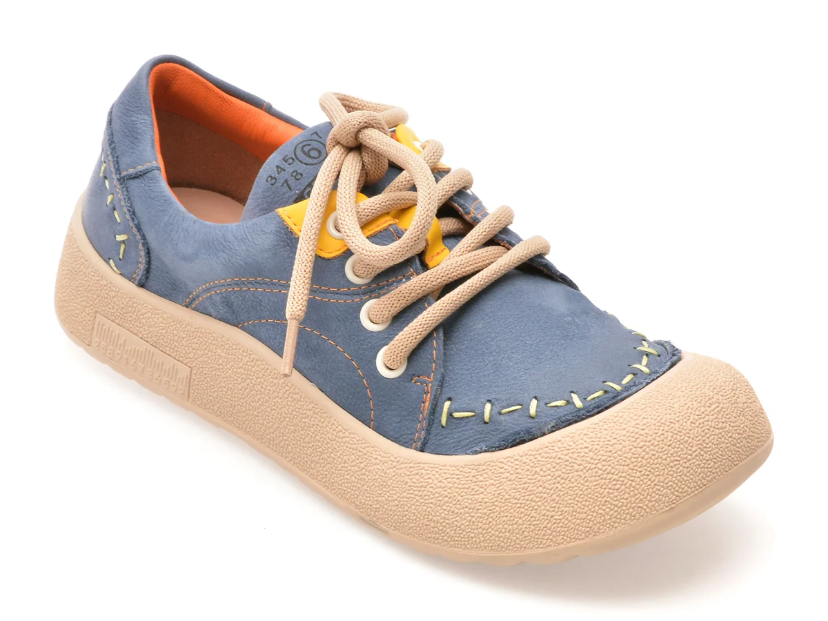 Pantofi Sport Gryxx Bleumarin, Y3158, Din Piele Naturala