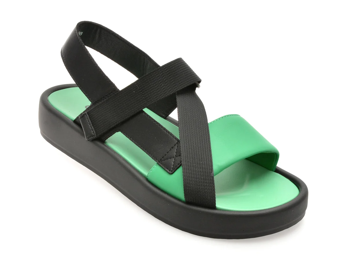 Sandale Gryxx Verzi 5007 Din Piele Naturala