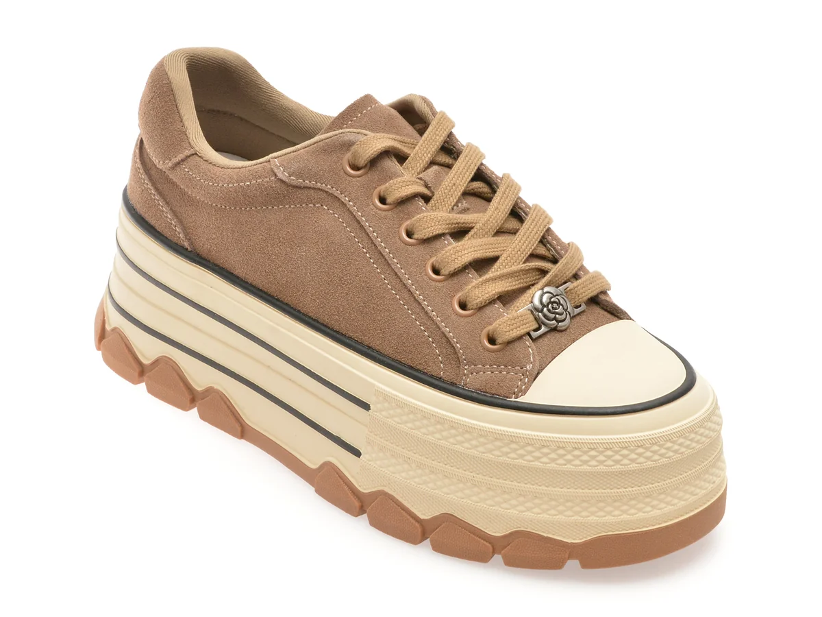 Pantofi Sport Gryxx Gri, 1291, Din Piele Întoarsă