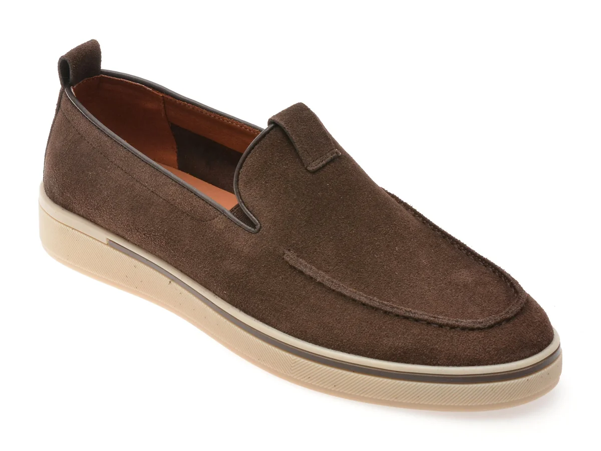 Mocasini Gryxx Maro, MU151, Din Piele Întoarsă