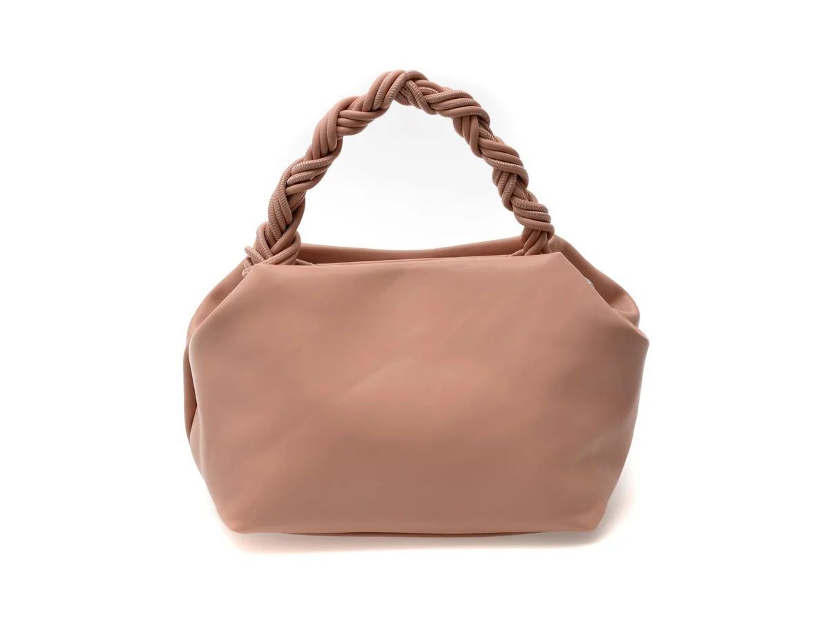 Geanta Epica Roz, 2301, Din Piele Ecologică