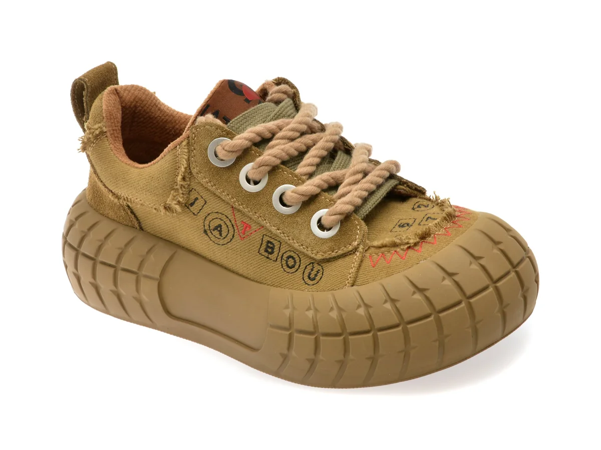 Pantofi Sport Gryxx Verzi, 240007, Din Material Textil