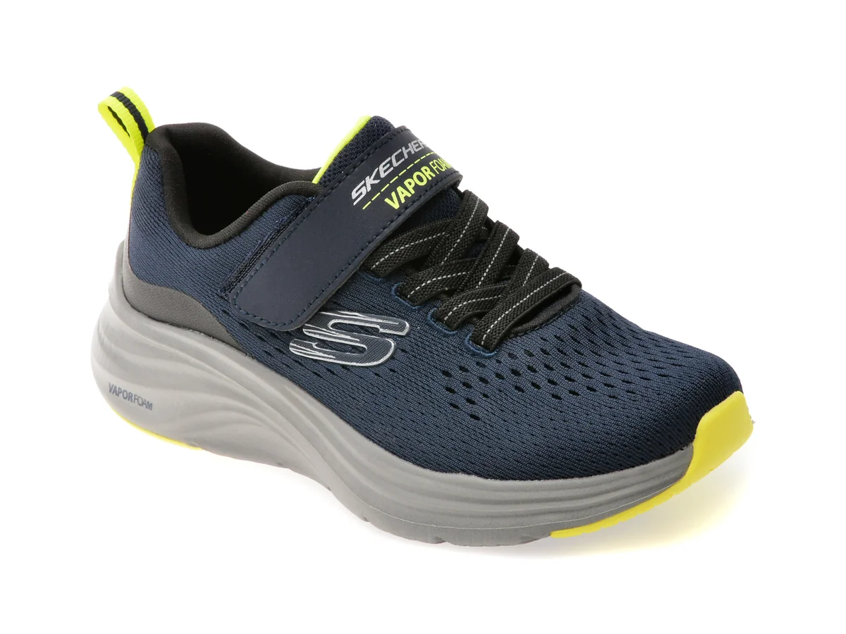 Pantofi Sport Skechers Bleumarin, Vapor Foam, Din Material Textil