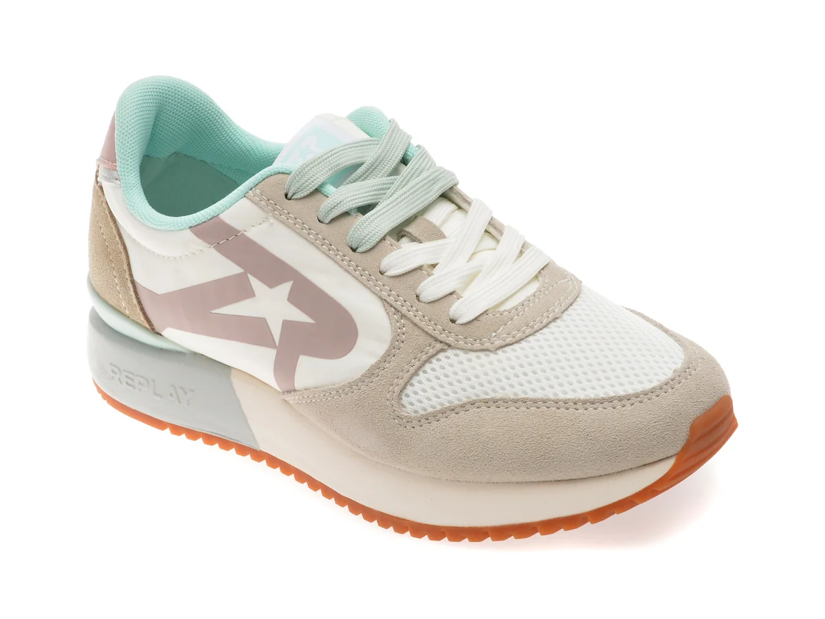 Pantofi Sport Replay Gri WS9O06T Din Material Textil