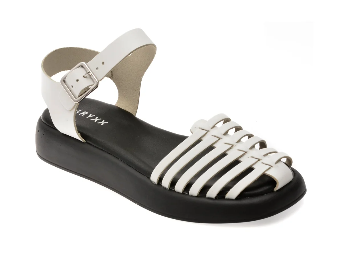 Sandale Gryxx Albe, 366202, Din Piele Naturala
