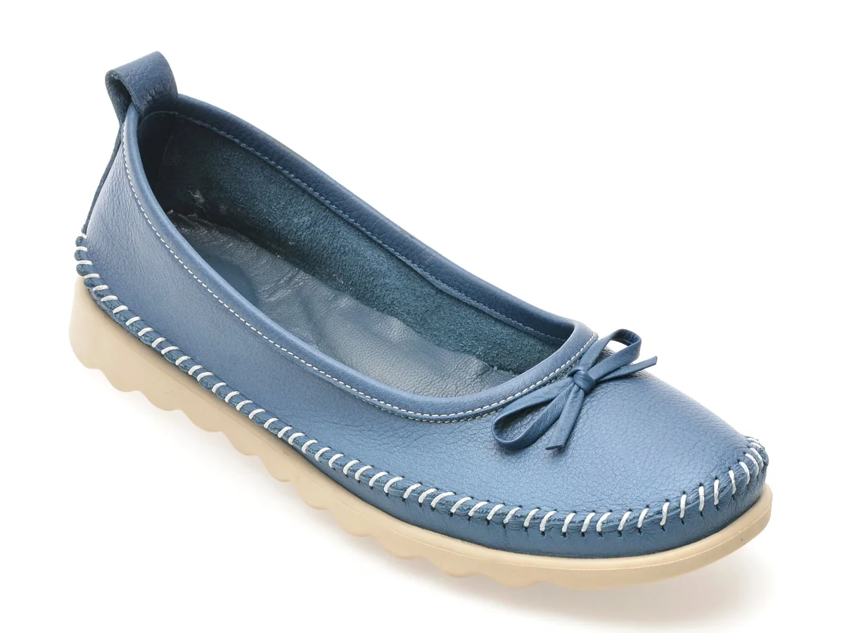 Balerini Gryxx Albastri, Ev2815, Din Piele Naturala
