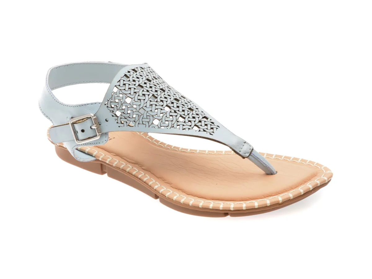 Sandale Flavia Passini Albastre, 367702, Din Piele Naturala