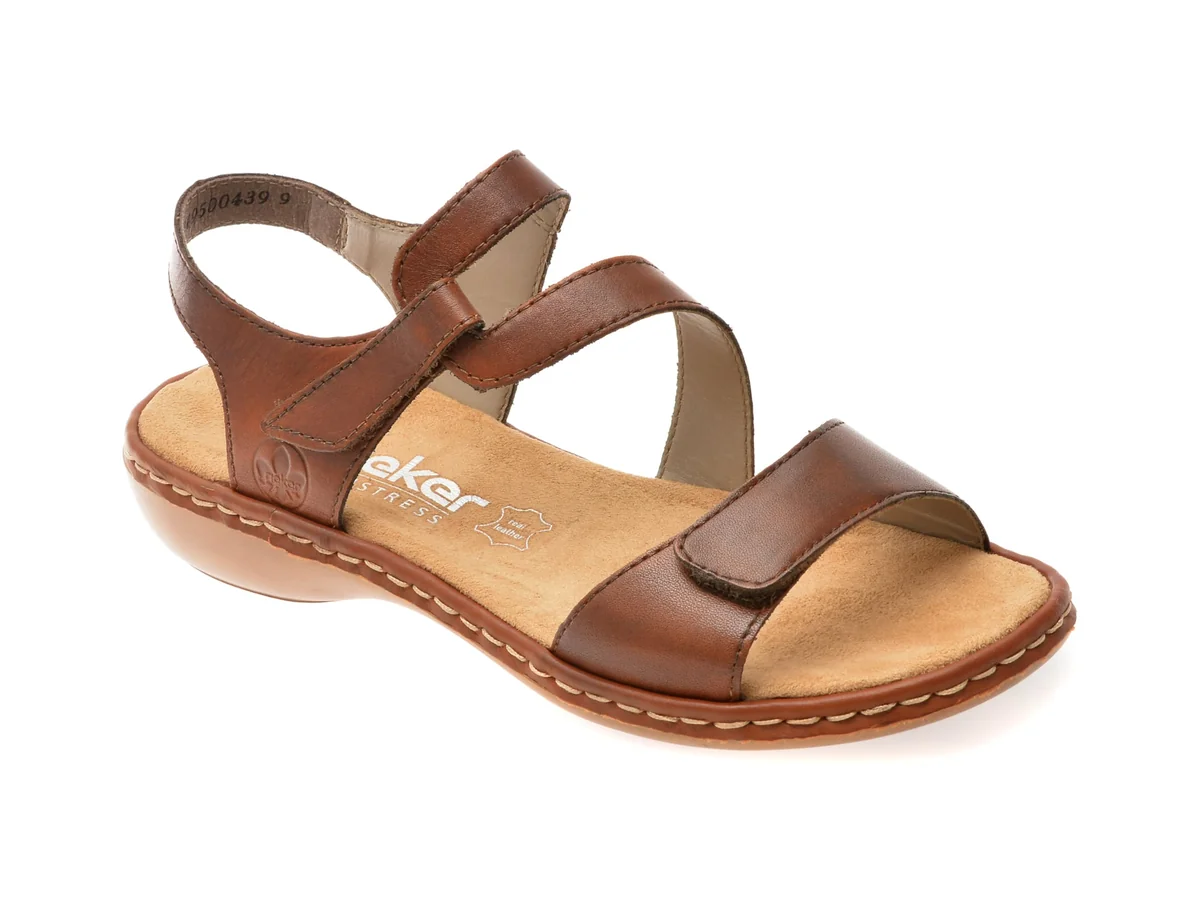 Sandale Rieker Maro, 659C7, Din Piele Naturala