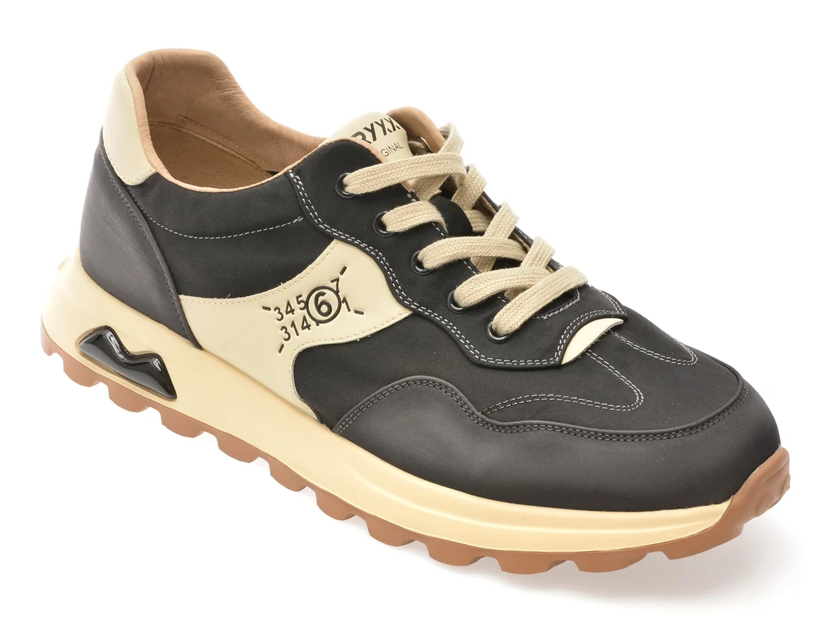 Pantofi Sport Gryxx Negri 5771 Din Material Textil