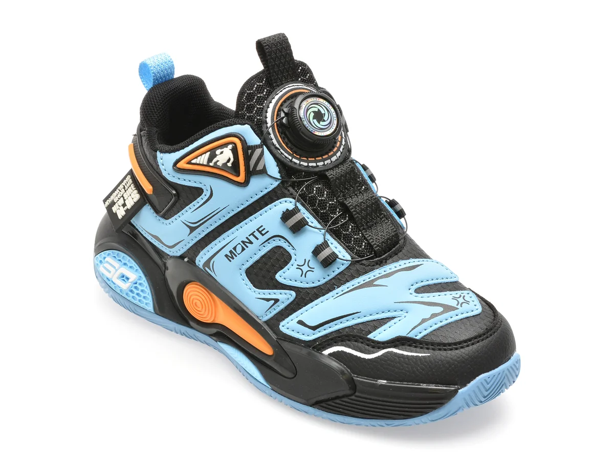 Pantofi Sport Selection Kids Albastri, 918, Din Material Textil