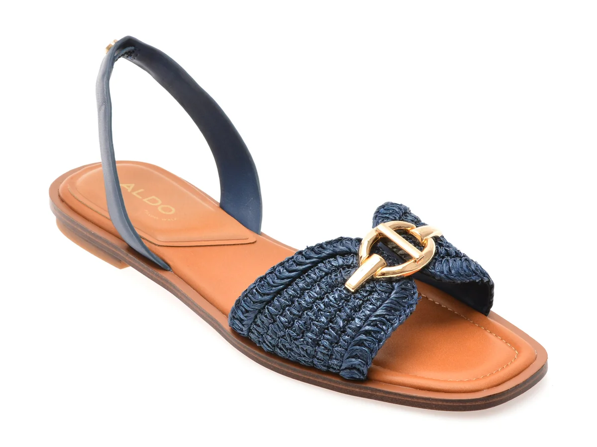 Sandale Aldo Bleumarin, Goassi 410, Din Material Textil