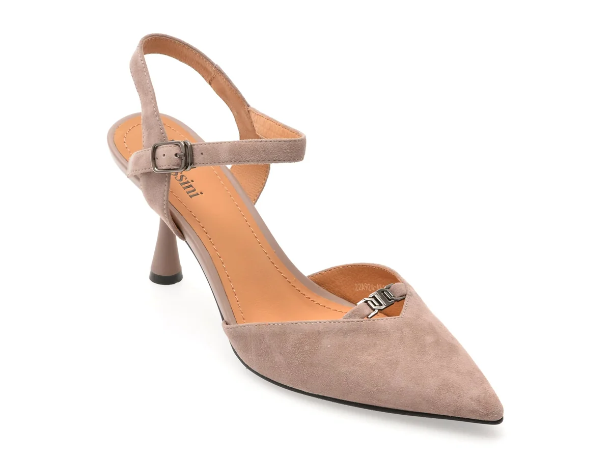 Pantofi Eleganti Flavia Passini Maro, A51, Din Piele Intoarsa