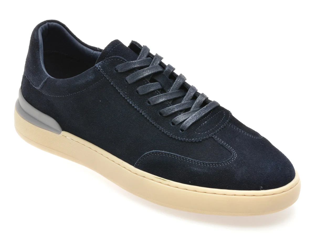 Pantofi Sport Epica Bleumarin, 672, Din Piele Întoarsă