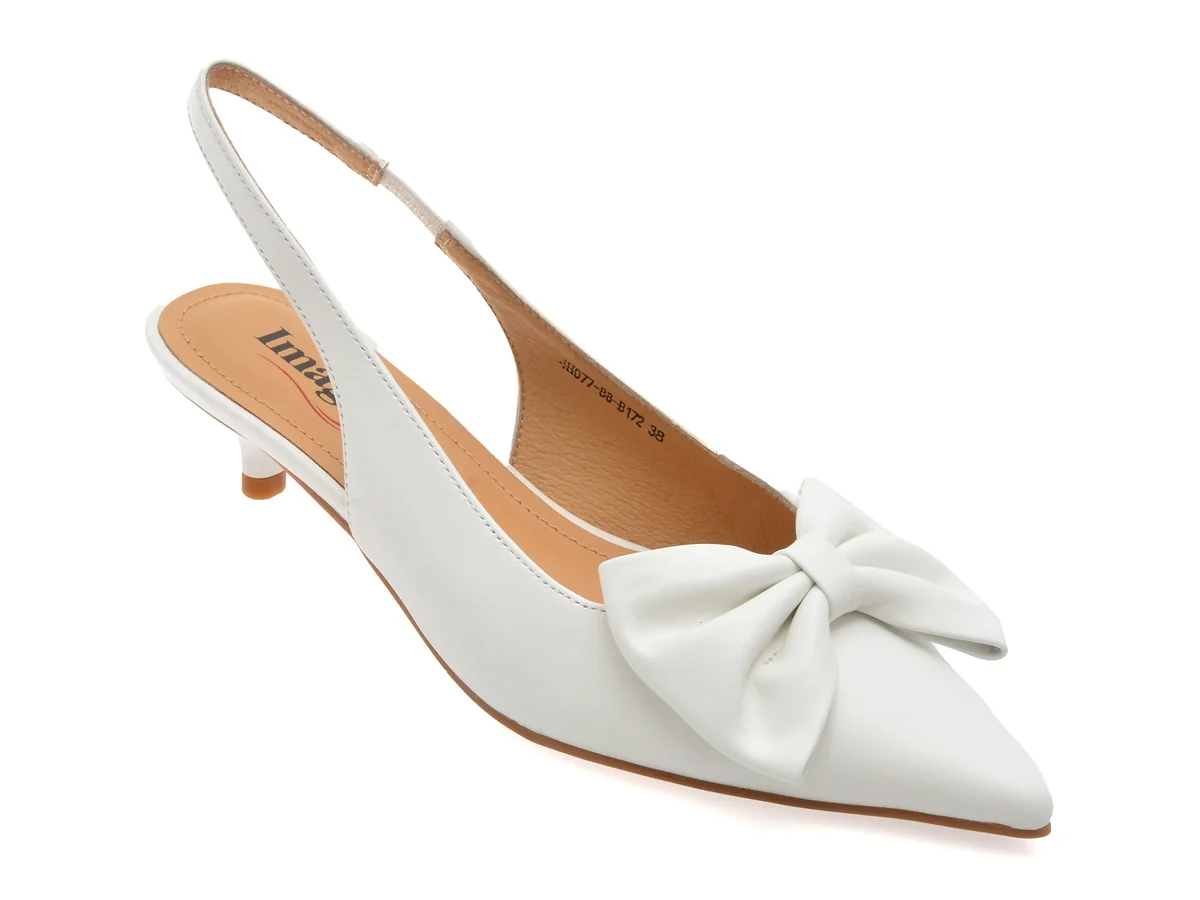 Pantofi Eleganti Image Albi, 4H077, Din Piele Naturală
