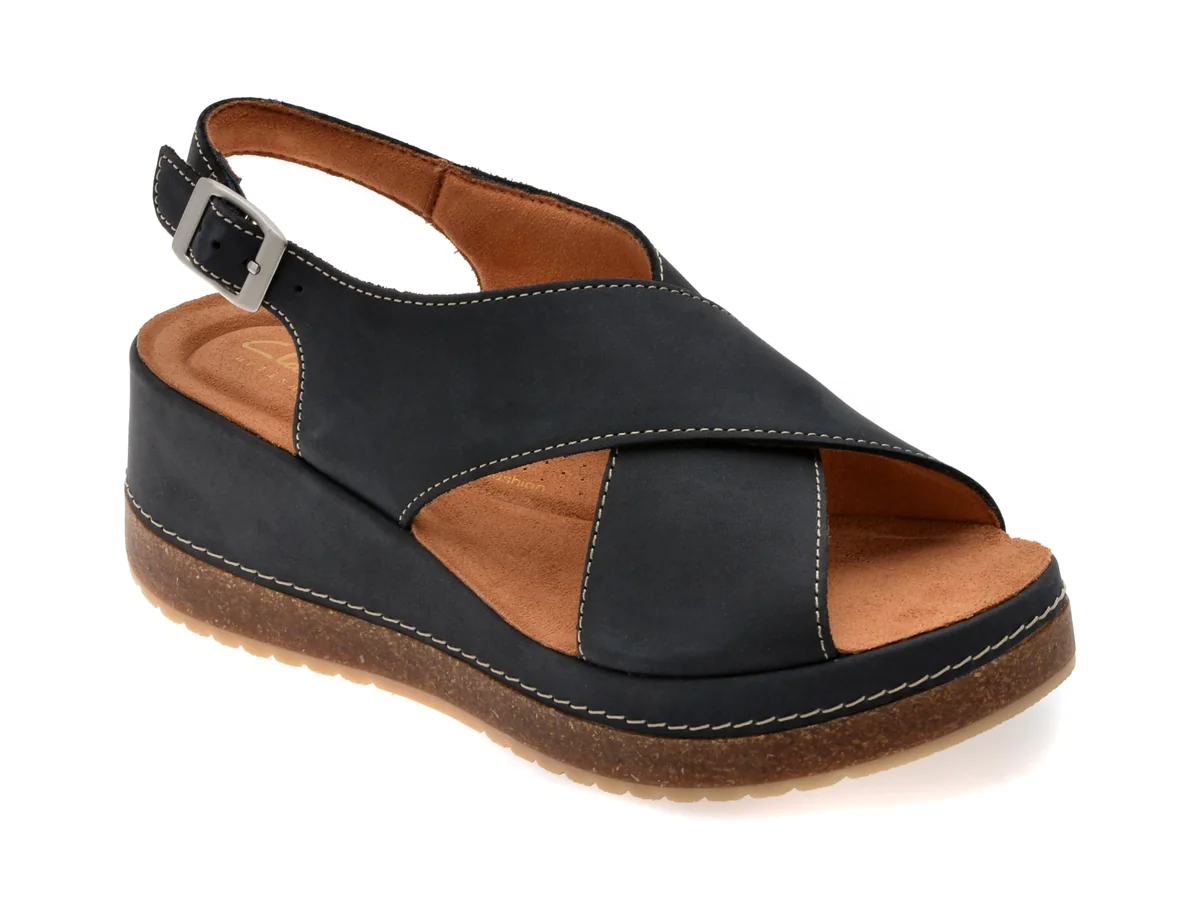 Sandale Clarks Bleumarin KASSSTE Din NabuC