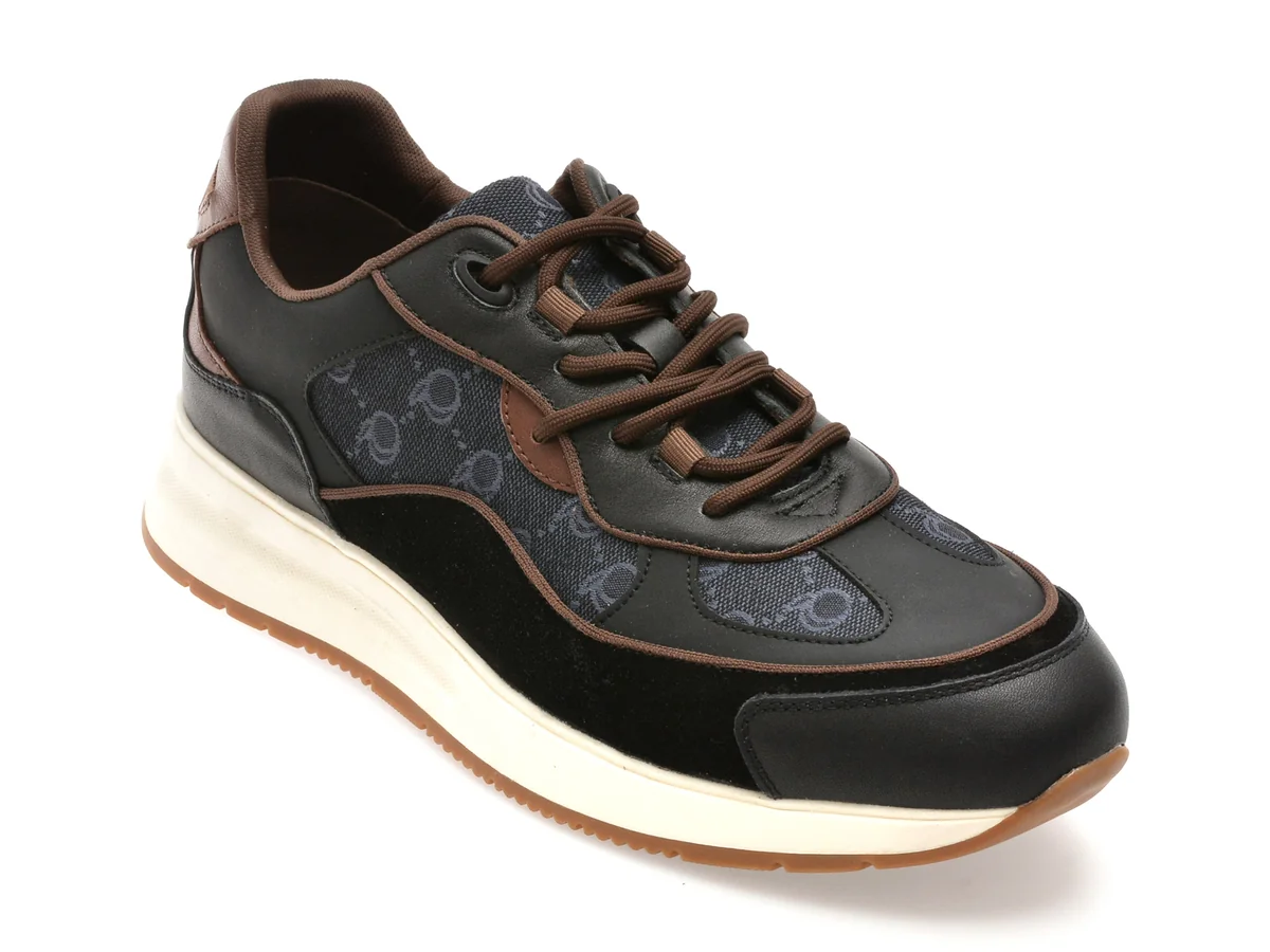 Pantofi Sport Gryxx Negri 1077 Din Material Textil