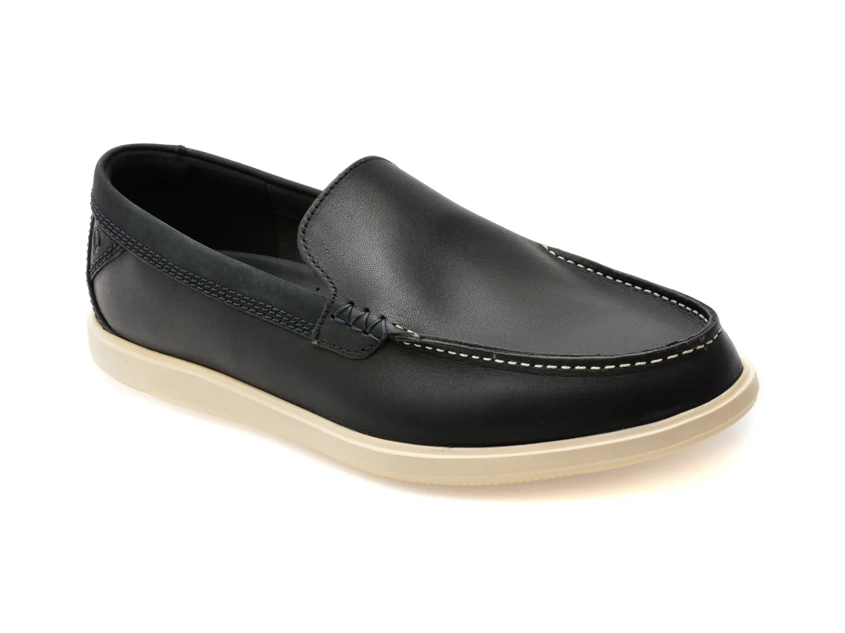 Mocasini Clarks Bleumarin Bratton Loafer Din Piele Naturala