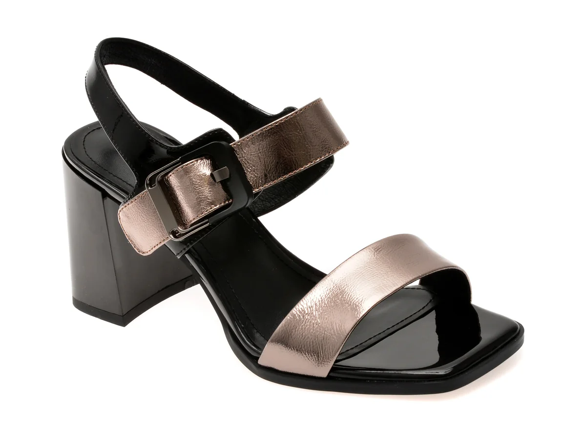 Sandale Epica Gri H890 Din Piele Naturala