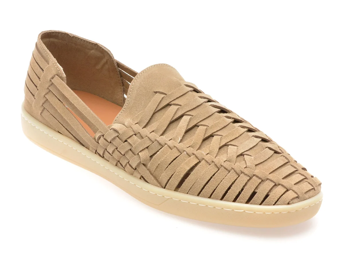 Pantofi Aldo Gri, GRECIO 252, Din Piele Întoarsă