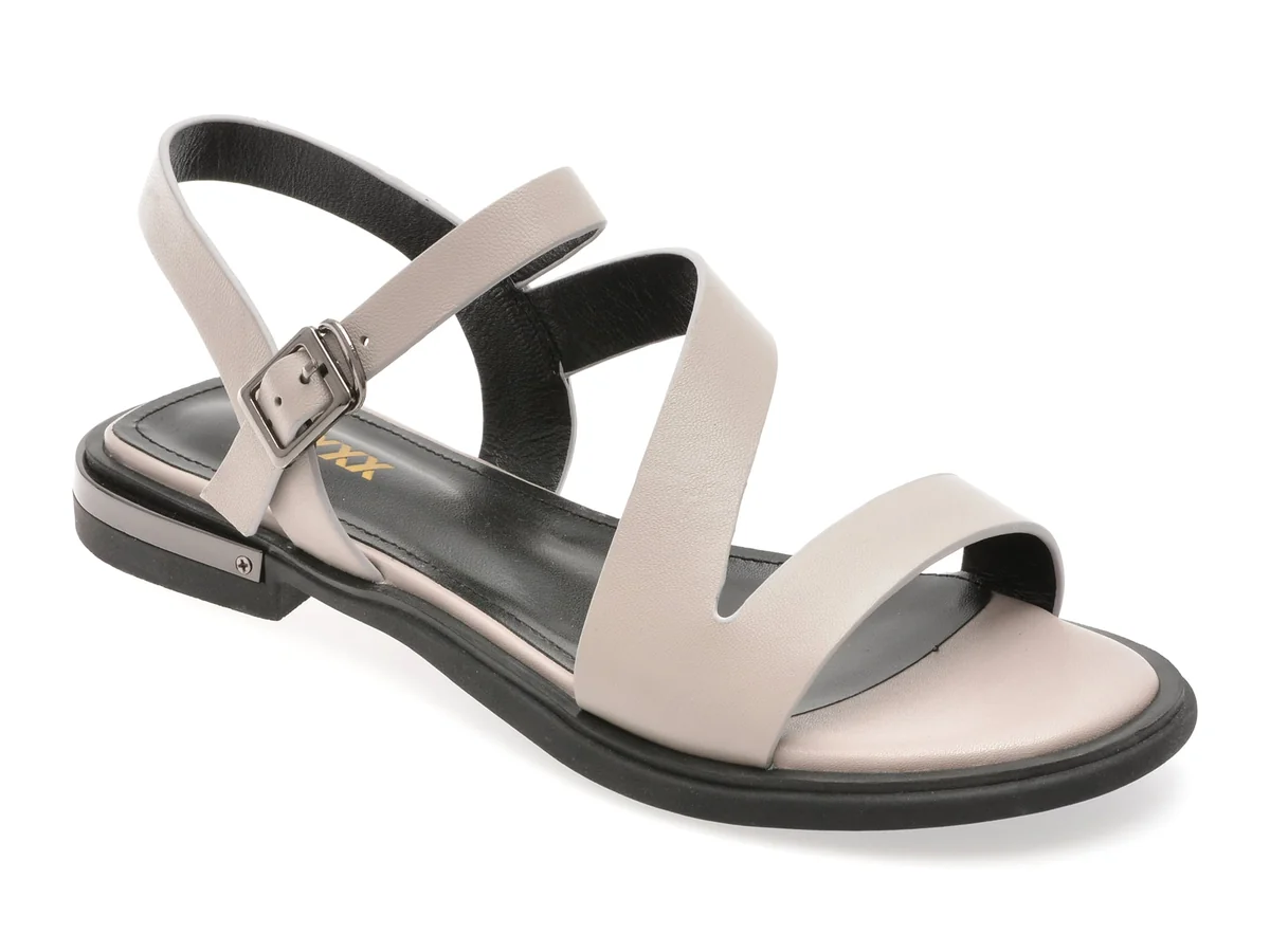 Sandale Gryxx Gri, 1294, Din Piele Naturala