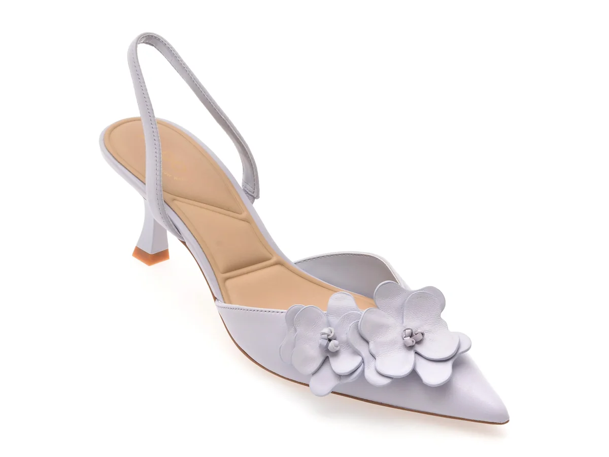 Pantofi Eleganti ALDO Mov, 13966837, Din Piele Naturala
