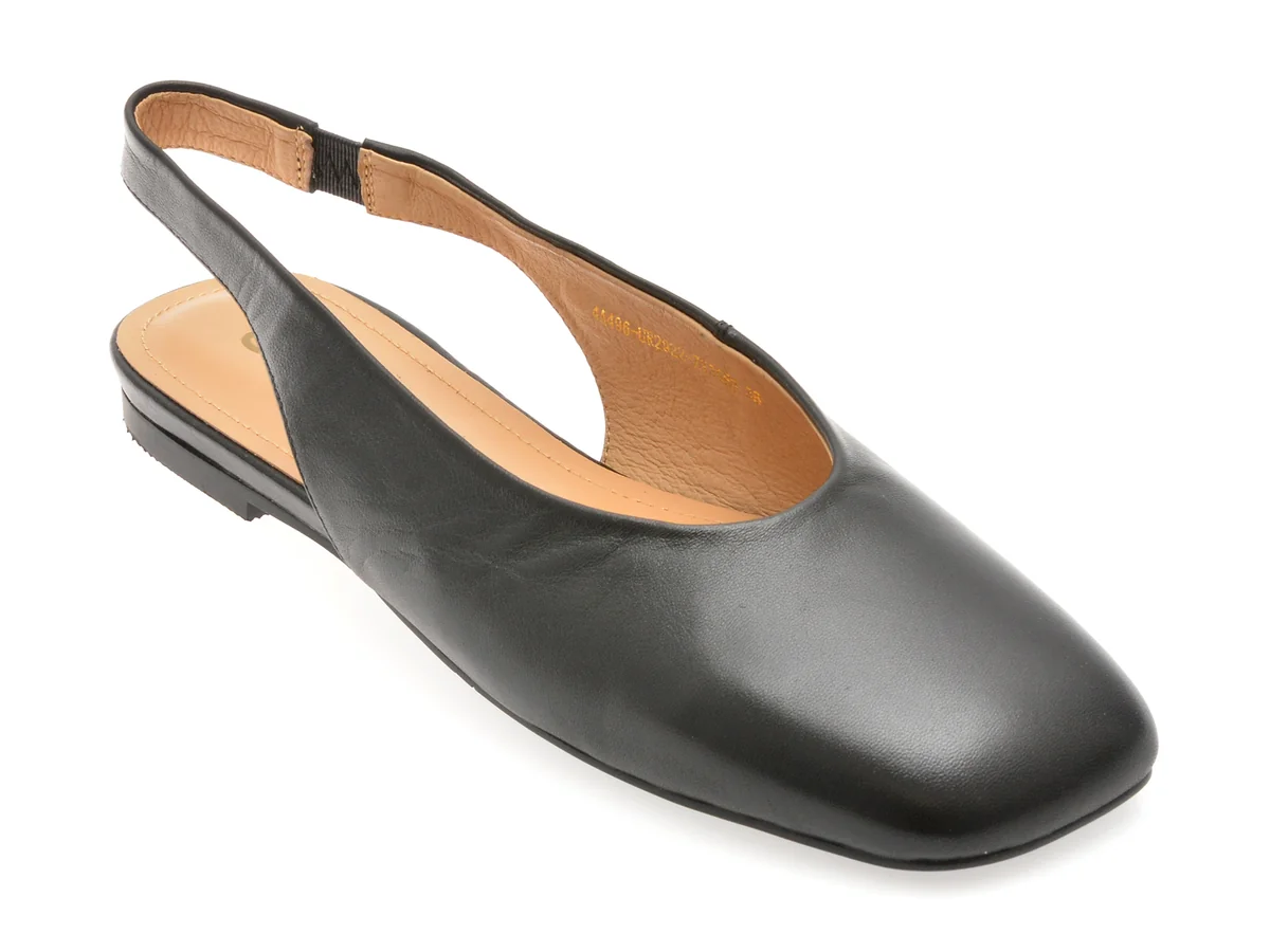 Pantofi Gryxx Negri, 4A496, Din Piele Naturală