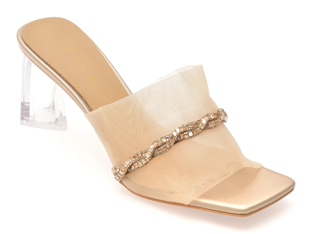 Papuci Epica Aurii, 310088, Din Piele Ecologică