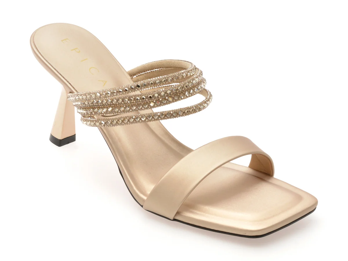 Papuci Epica Aurii, 2367, Din Piele Ecologică