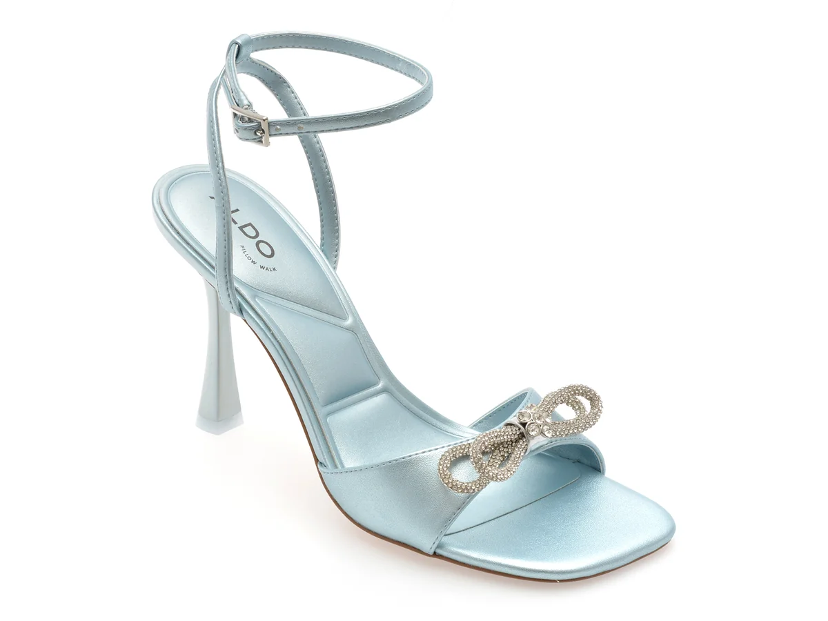 Sandale Elegante Aldo Bleumarin, Ozley 460, Din Piele Ecologică