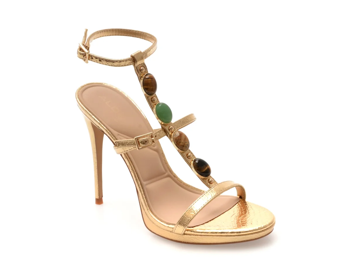 Sandale Elegante Aldo Aurii, Opalia 711, Din Piele Ecologică