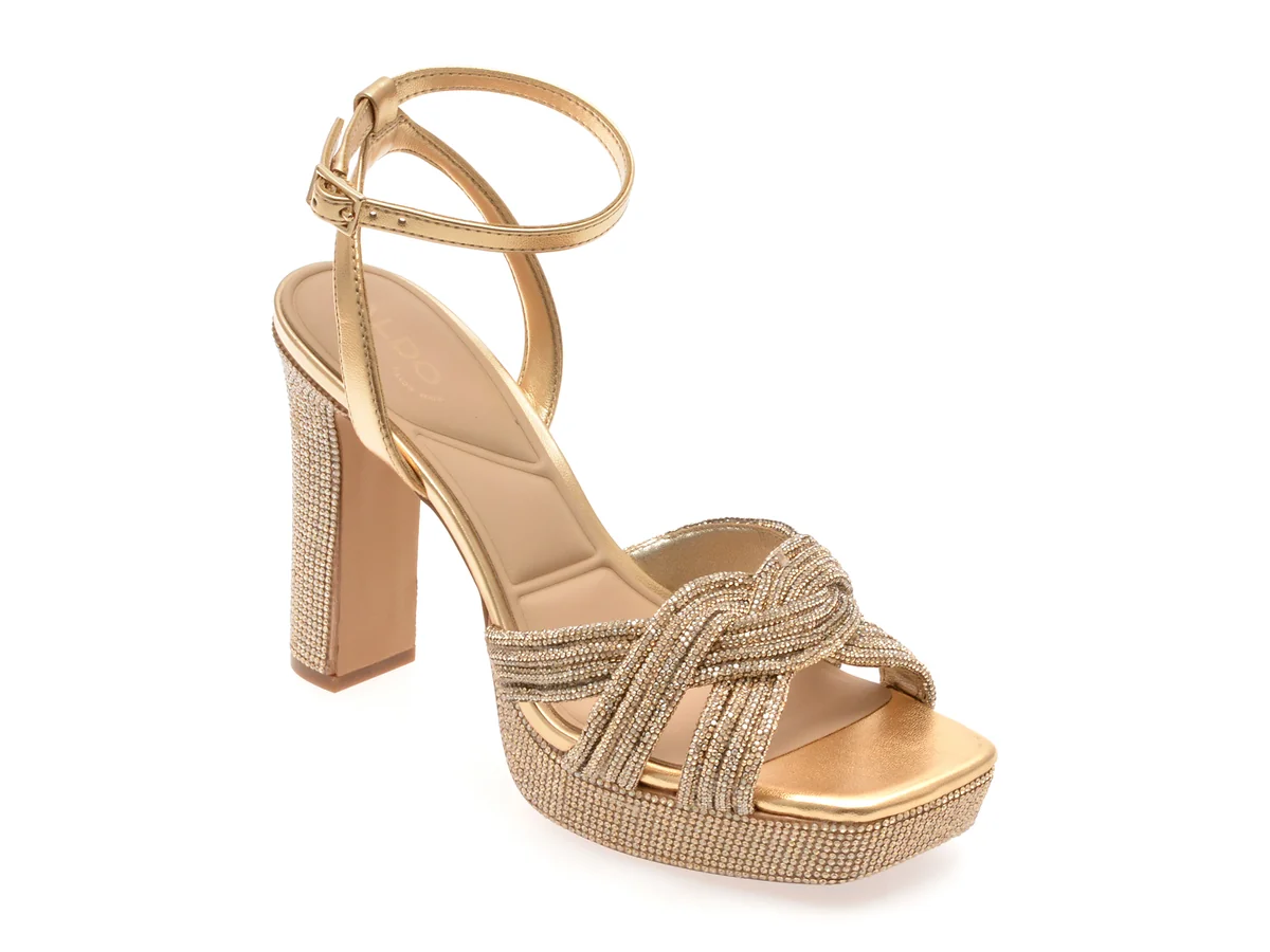 Sandale Elegante Aldo Aurii, Shimmа 711, Din Piele Ecologica