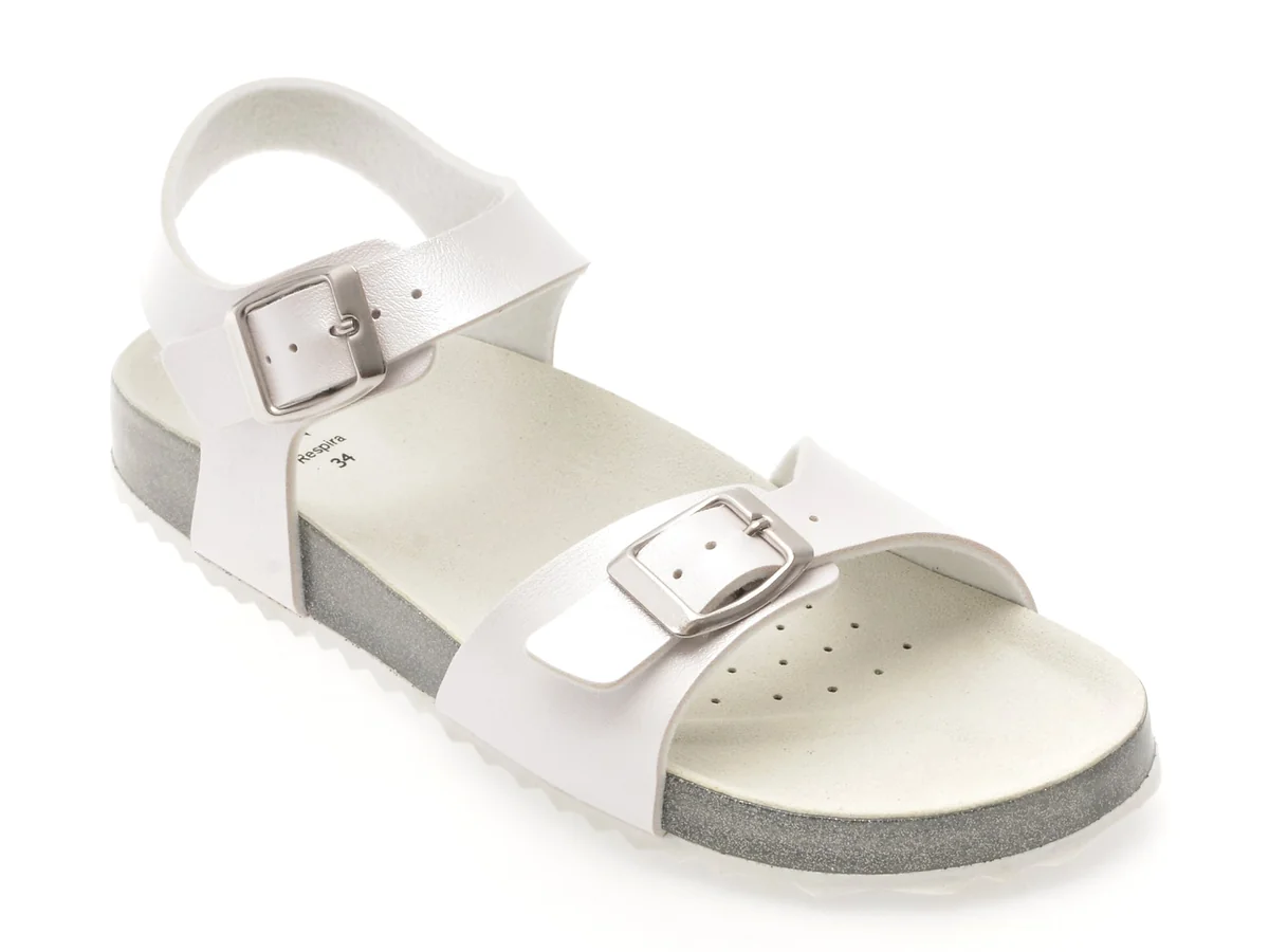 Sandale Geox Albe J558MI Din Piele Ecologică