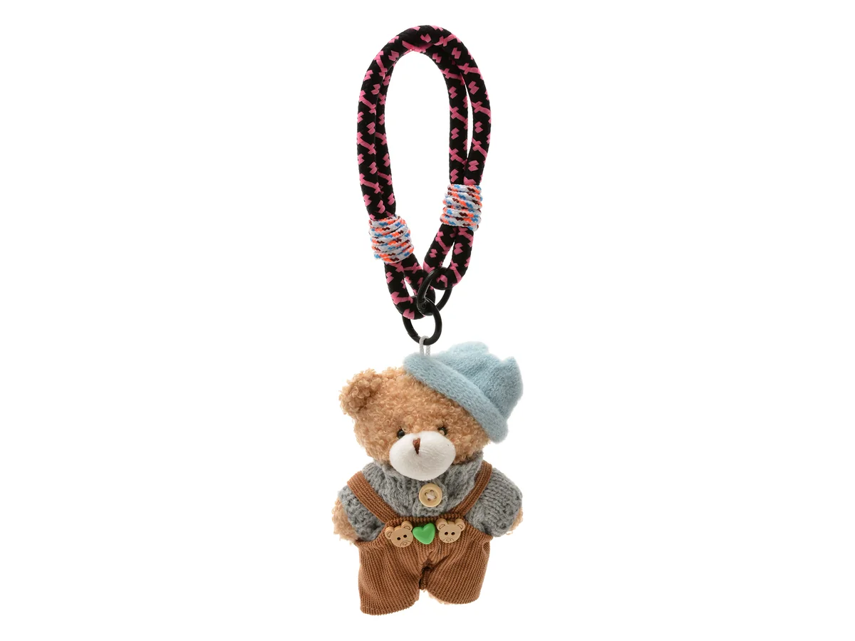 Breloc Epica Multicolor, ZY32, Din Material Textil