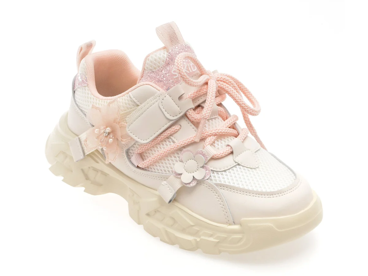 Pantofi Sport Selection Kids Bej, 120710, Din Material Textil