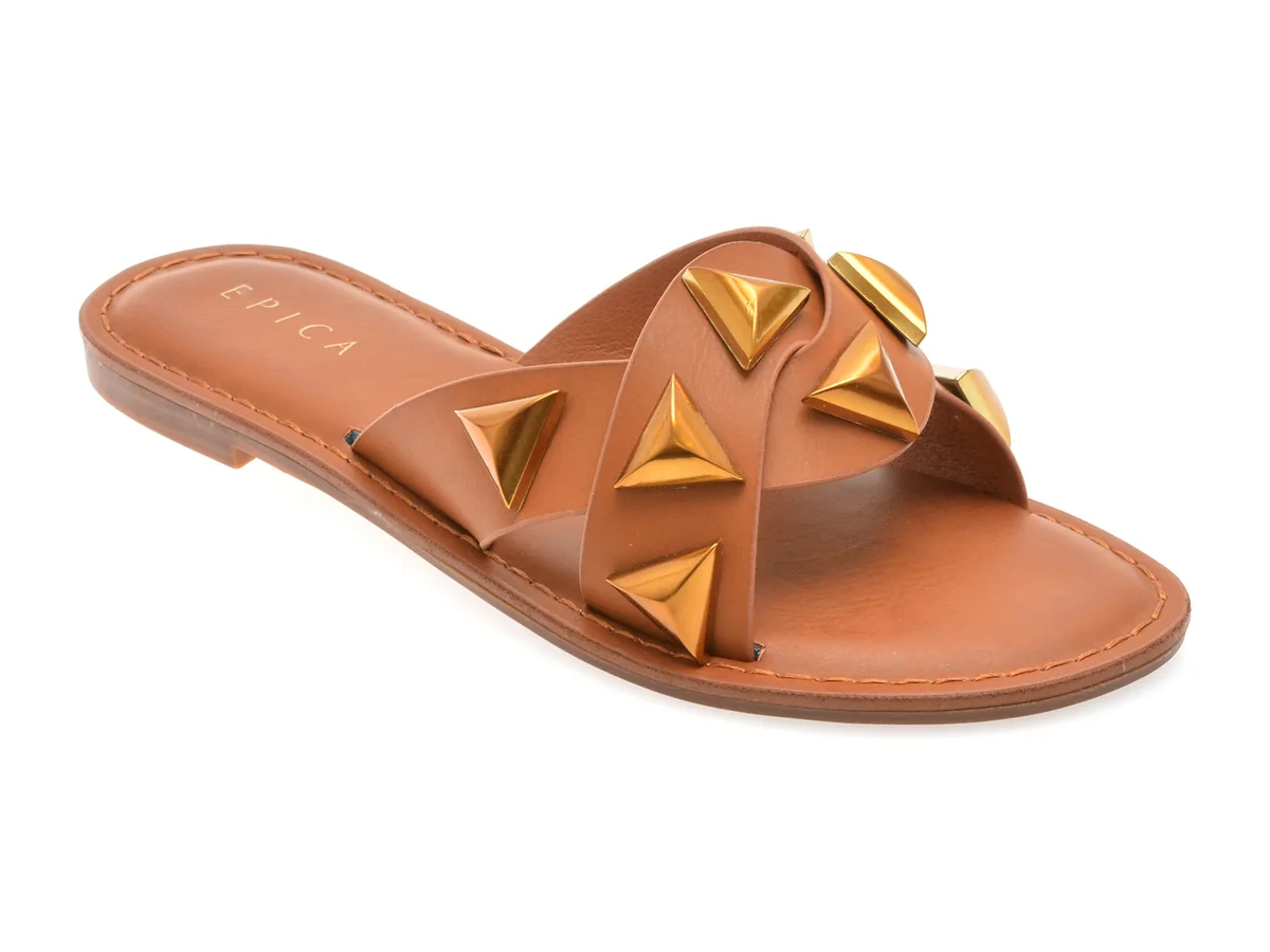 Papuci Epica Maro, 82922, Din Piele Ecologică