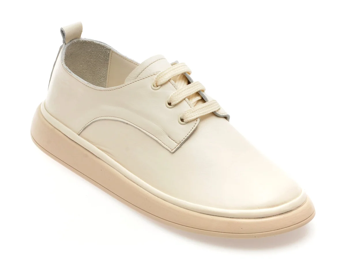 Pantofi Gryxx Albi, 1371132, Din Piele Naturala