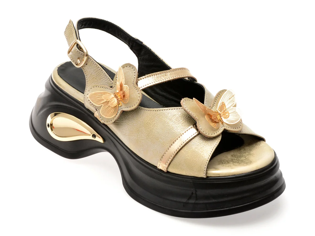 Sandale Gryxx Aurii 4352813 Din Piele Naturala